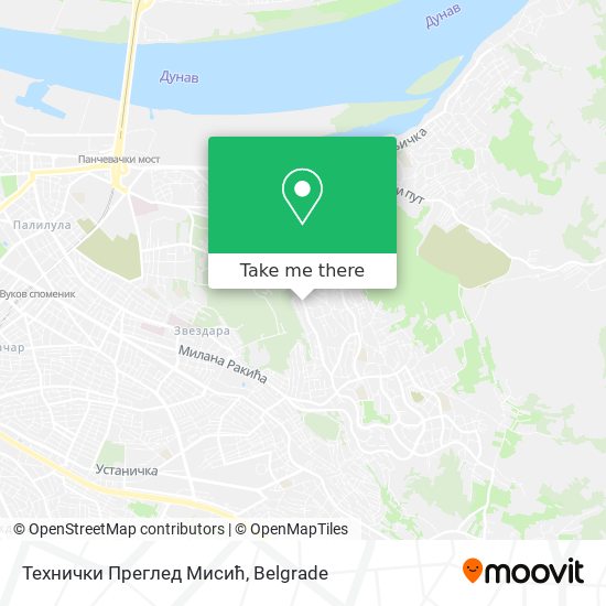 Технички Преглед Мисић map