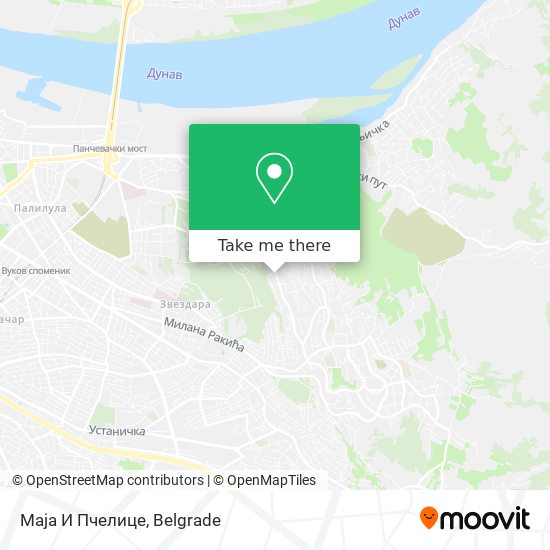 Маја И Пчелице map