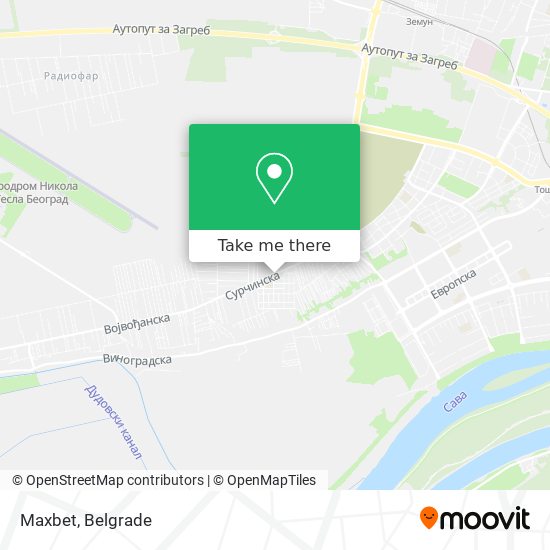 Maxbet map