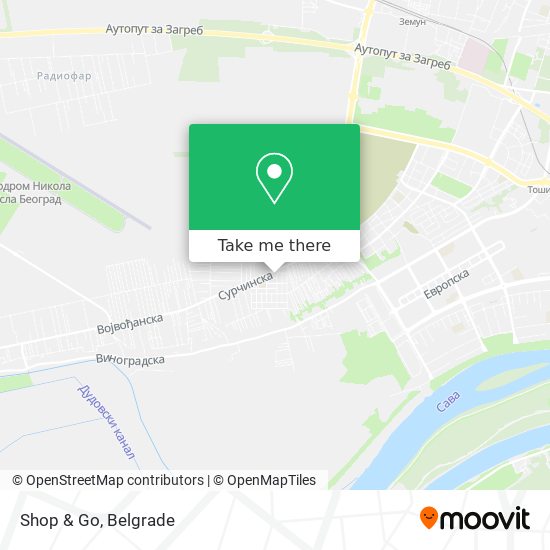 Shop & Go map