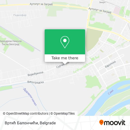 Вртић Балончићи map