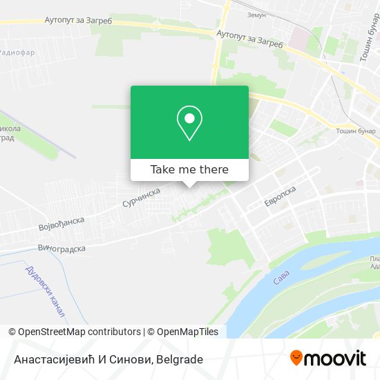 Анастасијевић И Синови map