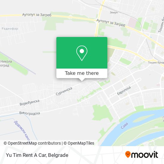 Yu Tim Rent A Car map