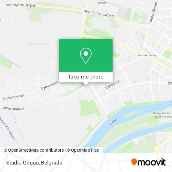 Studio Gogga map