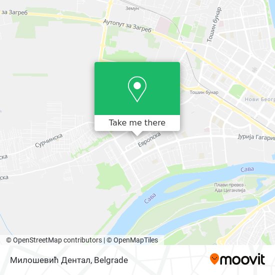 Милошевић Дентал map