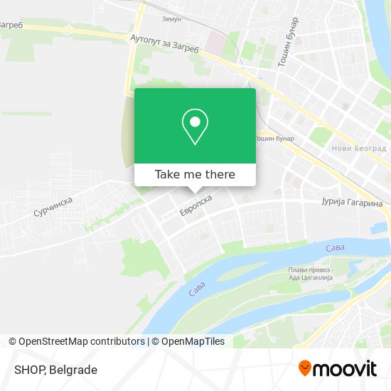 SHOP map