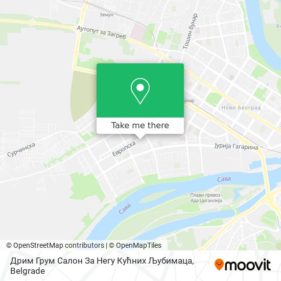 Дрим Грум Салон За Негу Кућних Љубимаца map