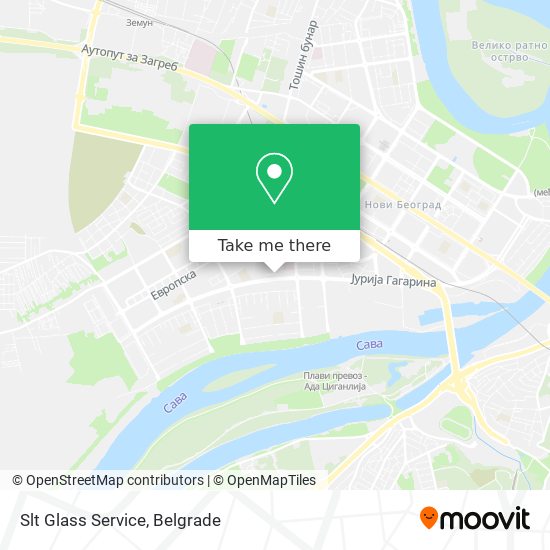 Slt Glass Service map