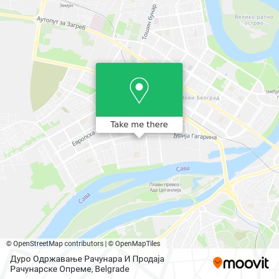 Дуро Одржавање Рачунара И Продаја Рачунарске Опреме map