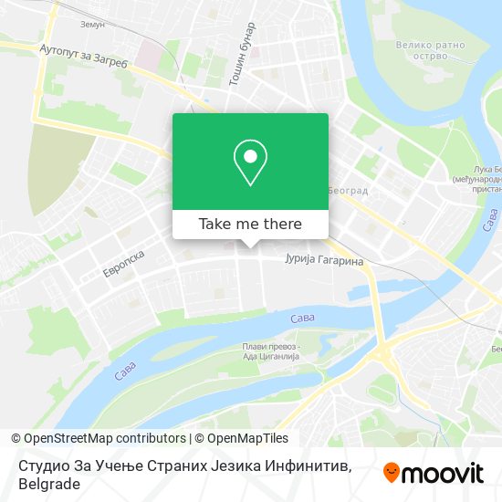 Студио За Учење Страних Језика Инфинитив map