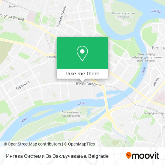 Интеза Системи За Закључавање map