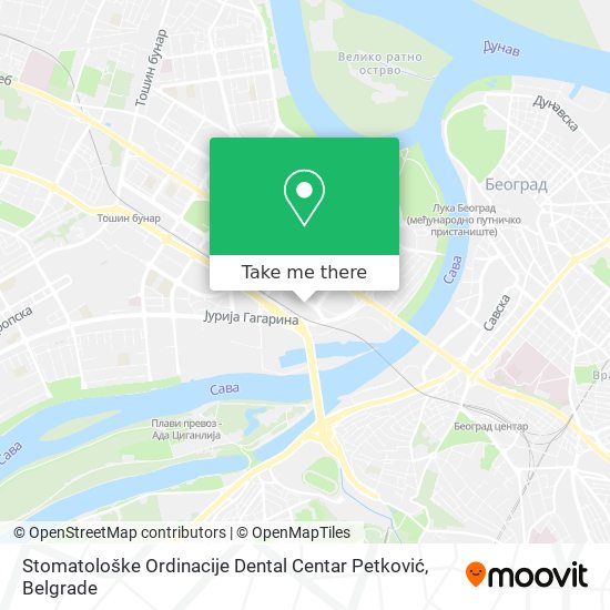 Stomatološke Ordinacije Dental Centar Petković map