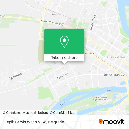 Tepih Servis Wash & Go map