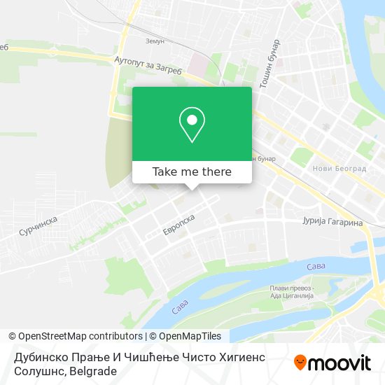 Дубинско Прање И Чишћење Чисто Хигиенс Солушнс map