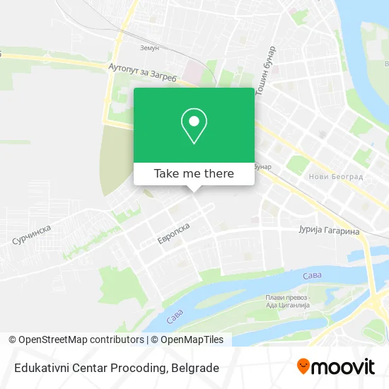 Procoding Educational Center map