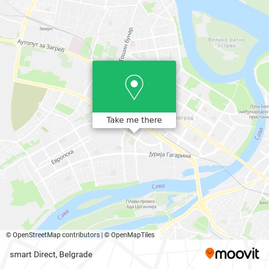 smart Direct map