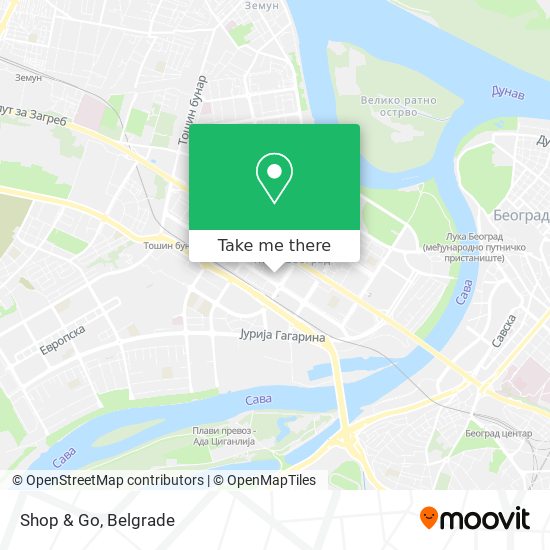 Shop & Go map