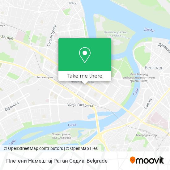 Плетени Намештај Ратан Седиа map