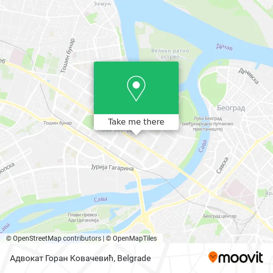 Адвокат Горан Ковачевић map