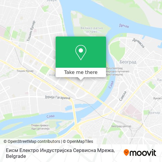 Еисм Електро Индустријска Сервисна Мрежа map