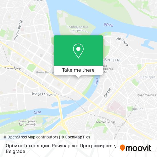 Орбита Технолоџис Рачунарско Програмирање map