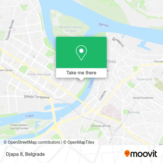 Djapa 8 map