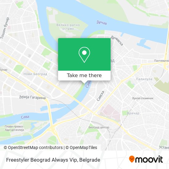 Freestyler Beograd Always Vip map