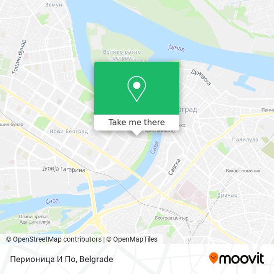 Перионица И По map