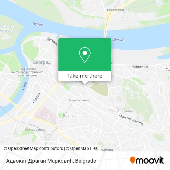 Адвокат Драган Марковић map