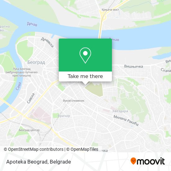 Apoteka Beograd map