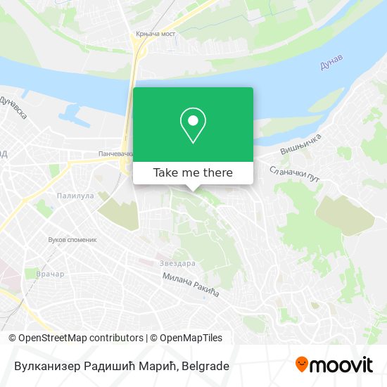 Вулканизер Радишић Марић map