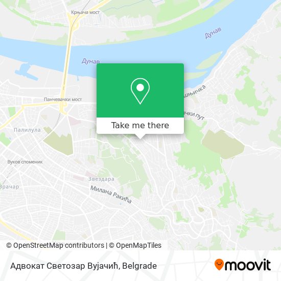 Адвокат Светозар Вујачић map