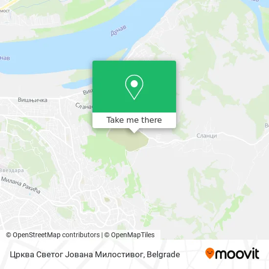 Црква Светог Јована Милостивог map
