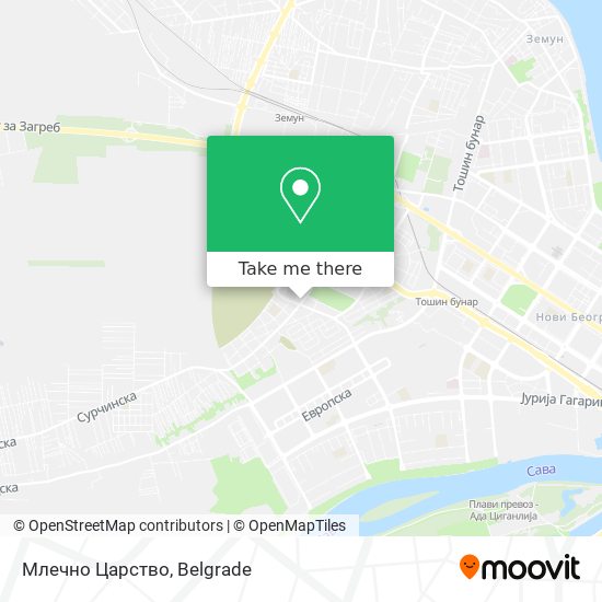 Млечно Царство map