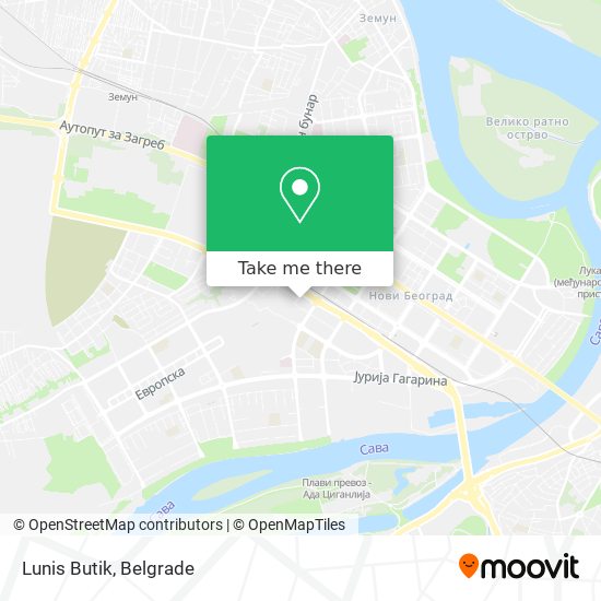 Lunis Butik map