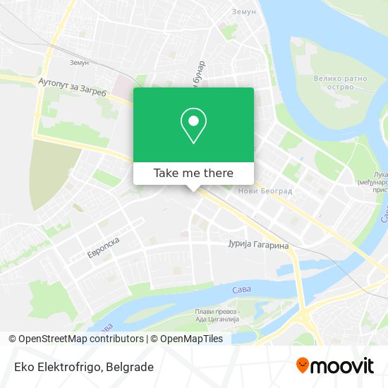 Eko Elektrofrigo map