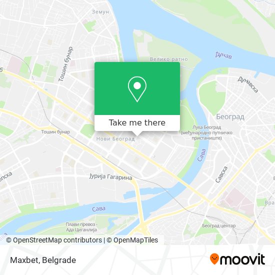 Maxbet map