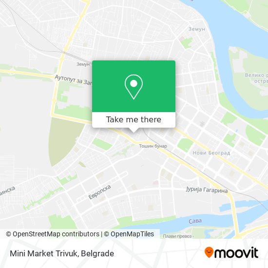 Mini Market Trivuk map
