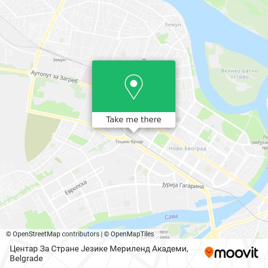 Центар За Стране Језике Мериленд Академи map