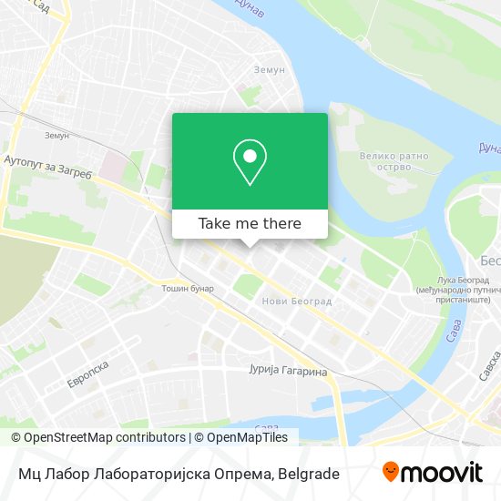 Мц Лабор Лабораторијска Опрема map