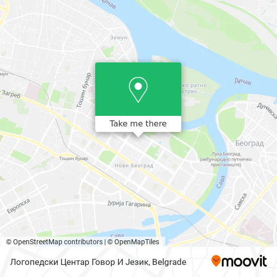 Логопедски Центар Говор И Језик map
