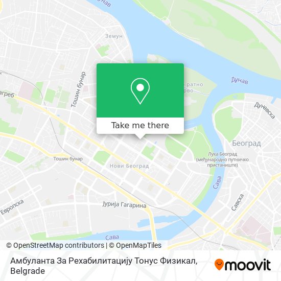 Амбуланта За Рехабилитацију Тонус Физикал map