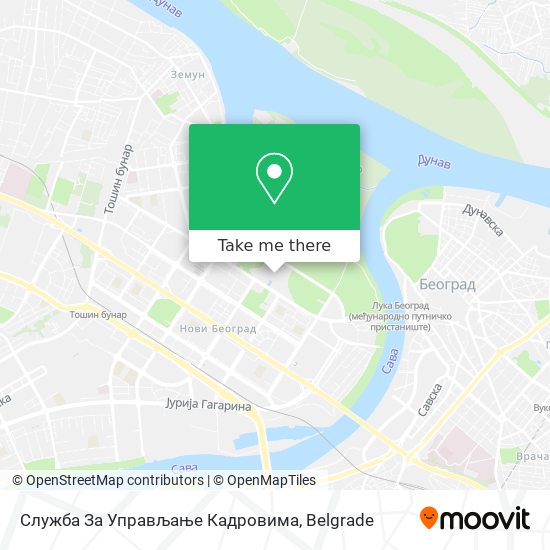 Служба За Управљање Кадровима map