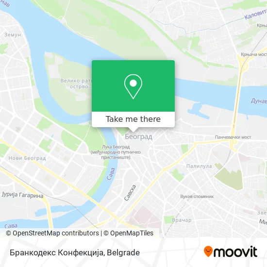 Бранкодекс Конфекција map