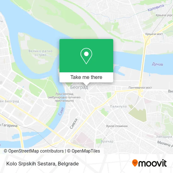 Kolo Srpskih Sestara map