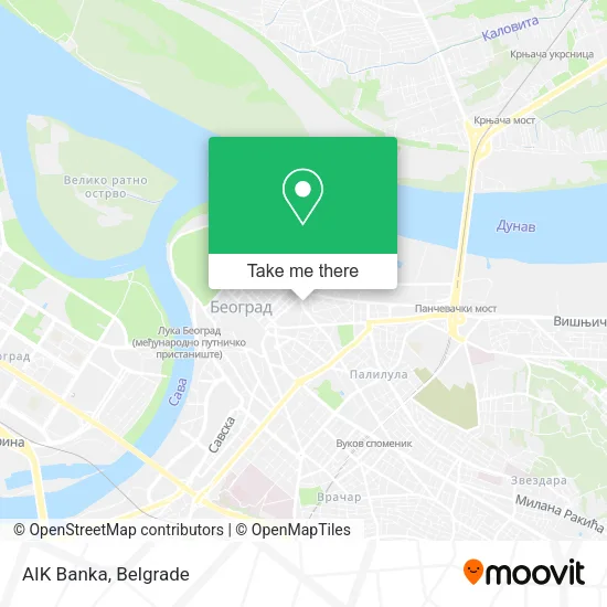 AIK Banka map