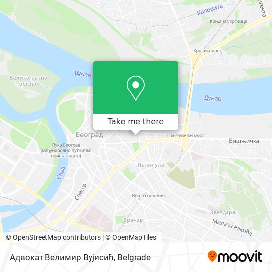 Адвокат Велимир Вујисић map