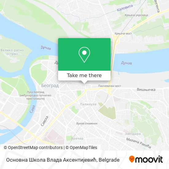 Основна Школа Влада Аксентијевић map