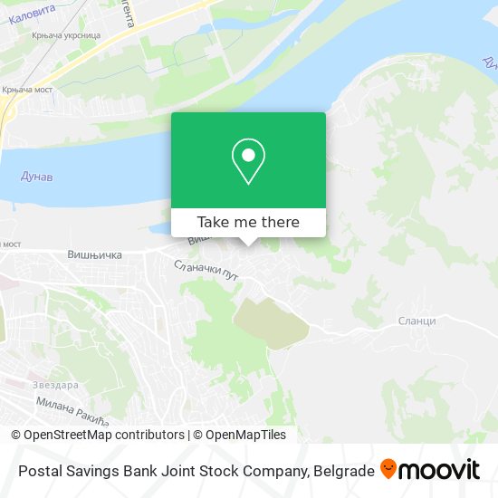 Postal Savings Bank Joint Stock Company map