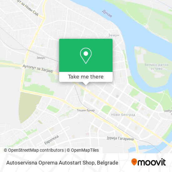 Autoservisna Oprema Autostart Shop map